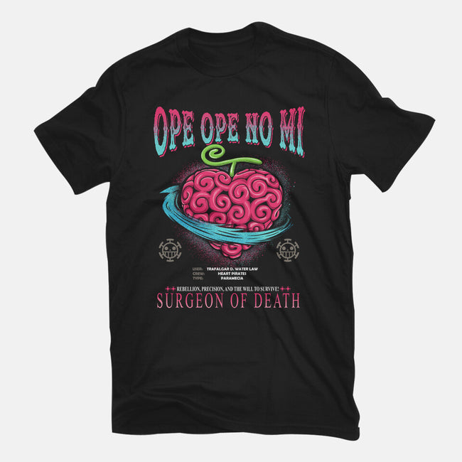 Ope Ope No Mi Devil Fruit-Womens-Fitted-Tee-constantine2454