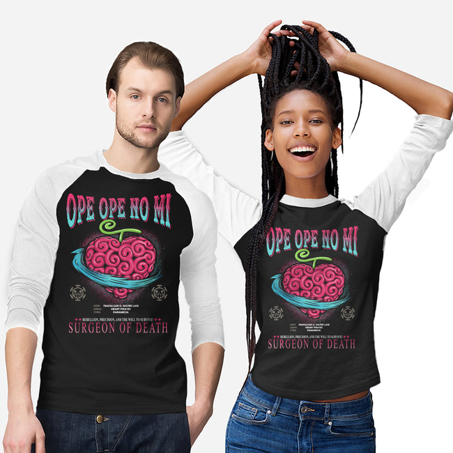 Ope Ope No Mi Devil Fruit-Unisex-Baseball-Tee-constantine2454