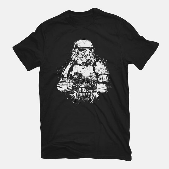 Trooper Of Empire-Womens-Fitted-Tee-DrMonekers
