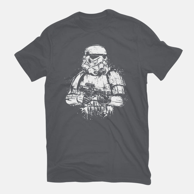 Trooper Of Empire-Womens-Fitted-Tee-DrMonekers