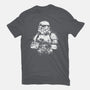 Trooper Of Empire-Womens-Fitted-Tee-DrMonekers