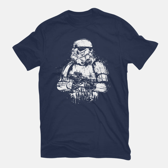 Trooper Of Empire-Womens-Fitted-Tee-DrMonekers