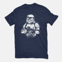 Trooper Of Empire-Womens-Fitted-Tee-DrMonekers