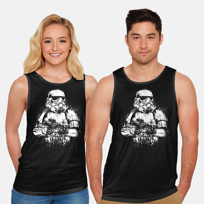 Trooper Of Empire-Unisex-Basic-Tank-DrMonekers