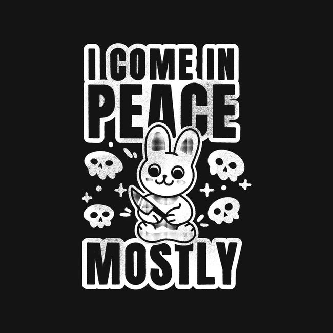 I Come In Peace Mostly-Unisex-Crew Neck-Sweatshirt-FunkVampire