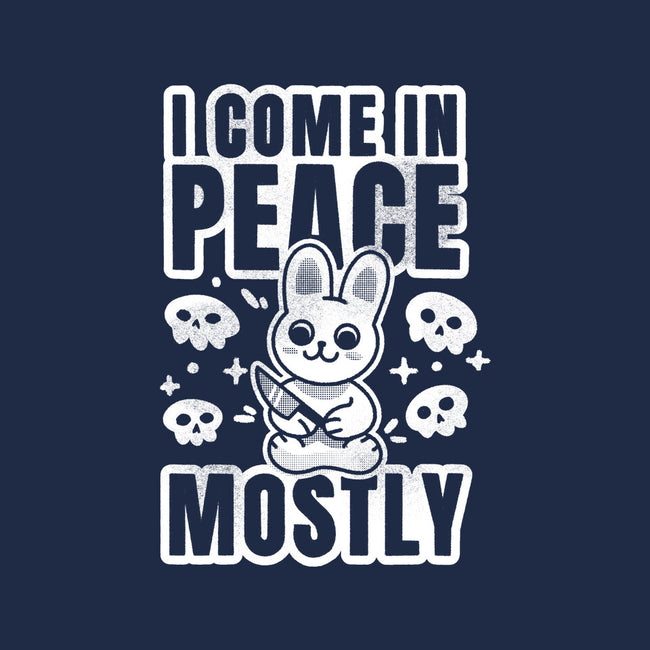 I Come In Peace Mostly-Unisex-Crew Neck-Sweatshirt-FunkVampire