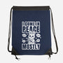 I Come In Peace Mostly-None-Drawstring-Bag-FunkVampire