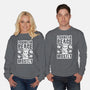 I Come In Peace Mostly-Unisex-Crew Neck-Sweatshirt-FunkVampire