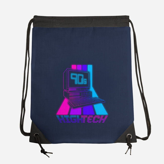 90s High Tech-None-Drawstring-Bag-Getsousa!