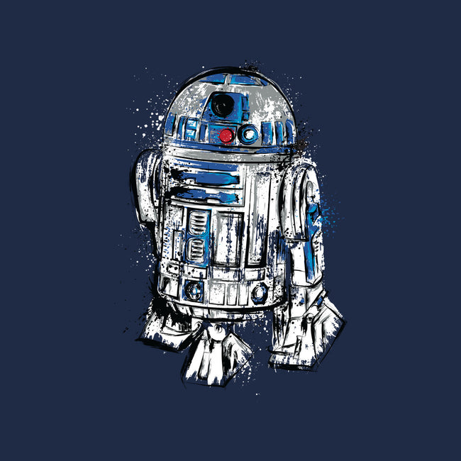More Than A Droid-Womens-V-Neck-Tee-DrMonekers