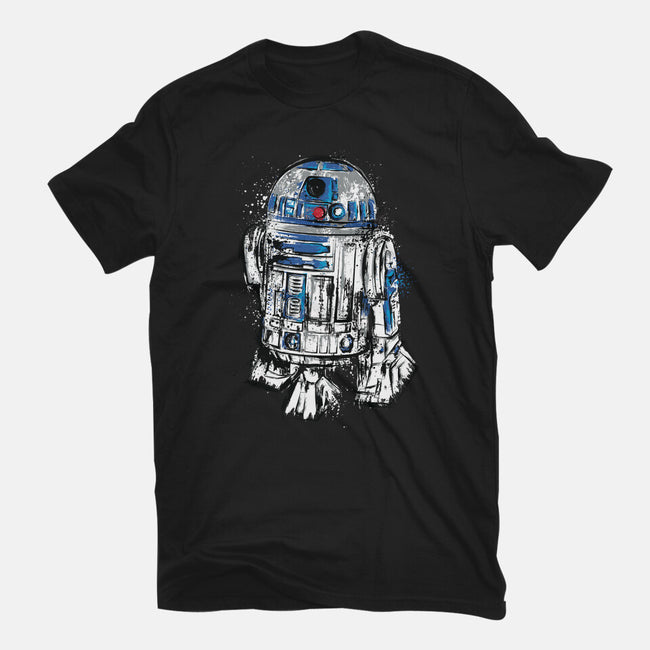 More Than A Droid-Womens-Fitted-Tee-DrMonekers