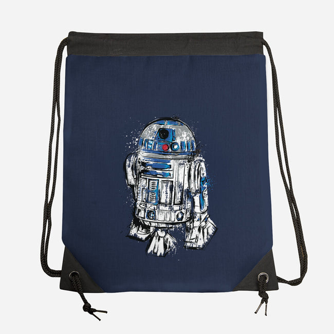 More Than A Droid-None-Drawstring-Bag-DrMonekers