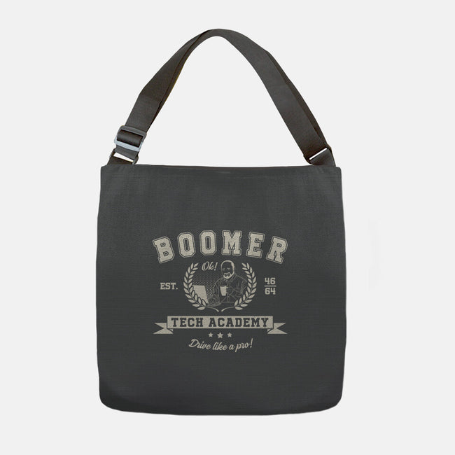 Boomer Tech Academy-None-Adjustable Tote-Bag-Getsousa!