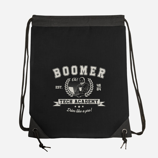 Boomer Tech Academy-None-Drawstring-Bag-Getsousa!