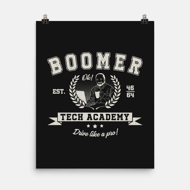 Boomer Tech Academy-None-Matte-Poster-Getsousa!