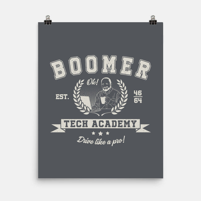 Boomer Tech Academy-None-Matte-Poster-Getsousa!