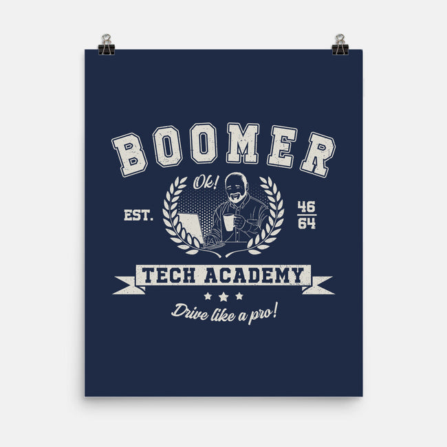 Boomer Tech Academy-None-Matte-Poster-Getsousa!