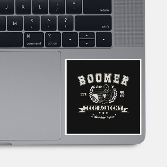 Boomer Tech Academy-None-Glossy-Sticker-Getsousa!