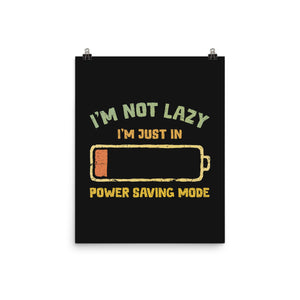 I'm In Power Saving Mode
