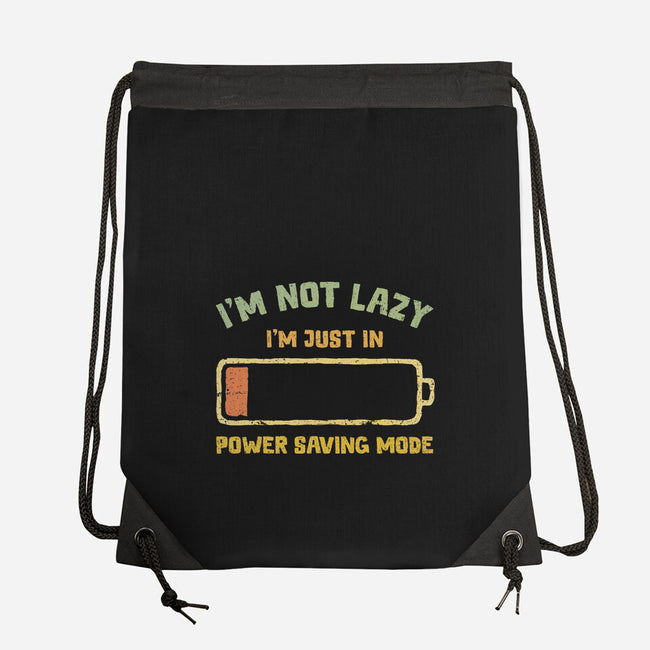 I'm In Power Saving Mode-None-Drawstring-Bag-kg07