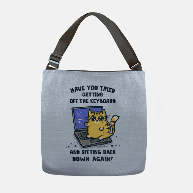 Certified IT Paw-fessional-None-Adjustable Tote-Bag-kg07
