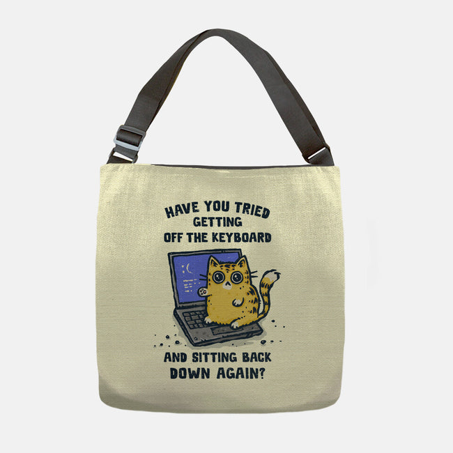 Certified IT Paw-fessional-None-Adjustable Tote-Bag-kg07