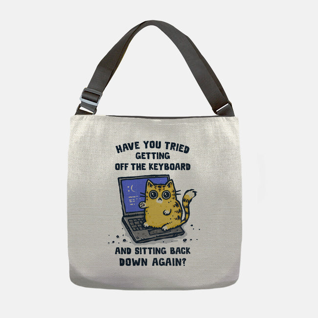 Certified IT Paw-fessional-None-Adjustable Tote-Bag-kg07