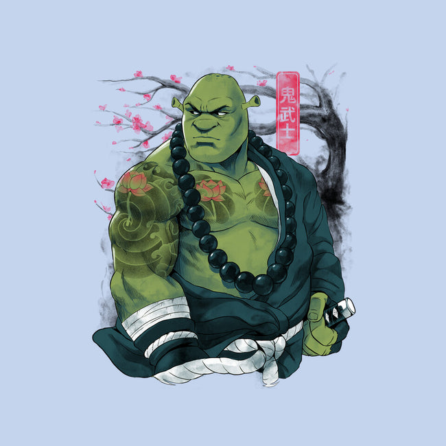 Samurai Ogre-Womens-Basic-Tee-Bruno Mota