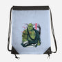 Samurai Ogre-None-Drawstring-Bag-Bruno Mota
