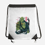 Samurai Ogre-None-Drawstring-Bag-Bruno Mota
