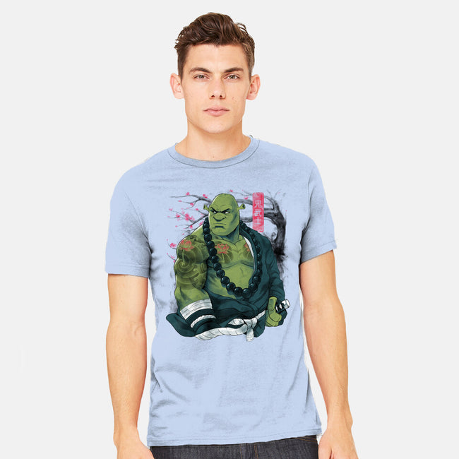 Samurai Ogre-Mens-Heavyweight-Tee-Bruno Mota