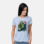 Samurai Ogre-Womens-Basic-Tee-Bruno Mota