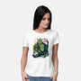 Samurai Ogre-Womens-Basic-Tee-Bruno Mota