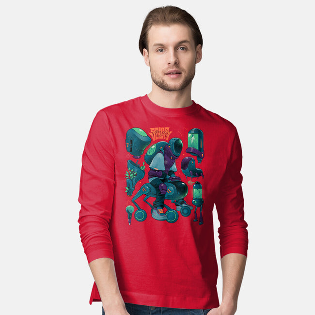 Solar Rider-Mens-Long Sleeved-Tee-Bruno Mota