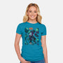 Solar Rider-Womens-Fitted-Tee-Bruno Mota