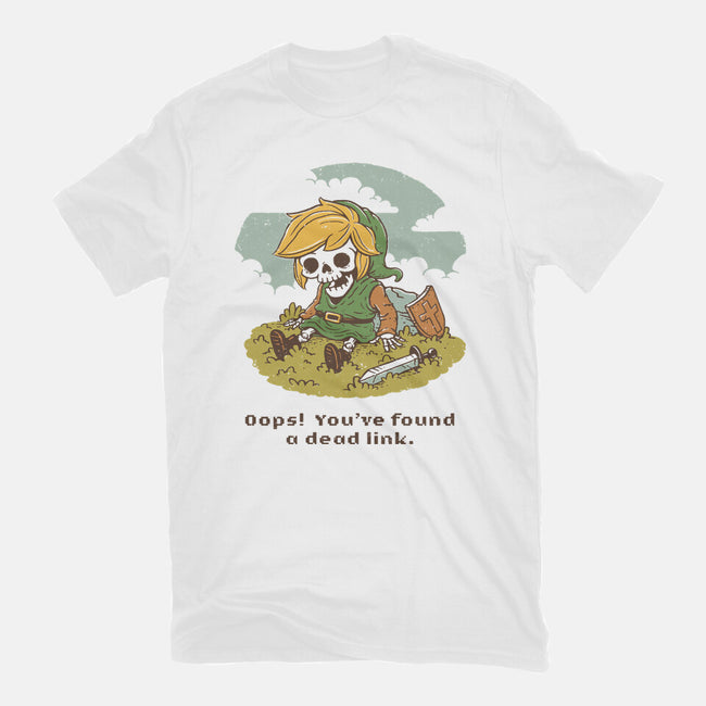 Dead Link Error-Womens-Fitted-Tee-dfonseca