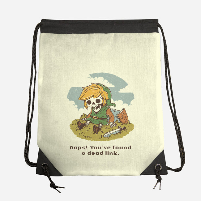 Dead Link Error-None-Drawstring-Bag-dfonseca