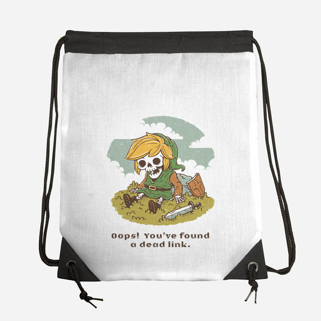 Dead Link Error-None-Drawstring-Bag-dfonseca