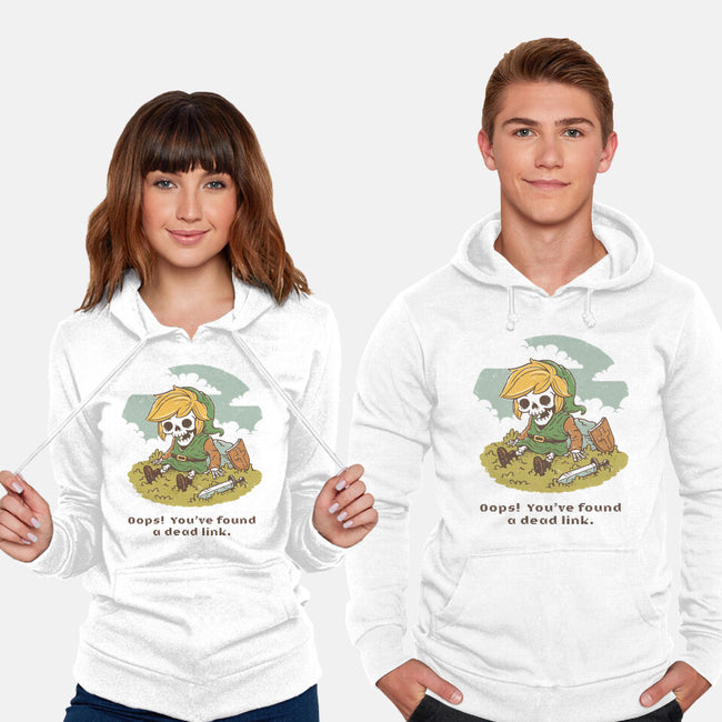 Dead Link Error-Unisex-Pullover-Sweatshirt-dfonseca