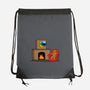 Hunted Monster-None-Drawstring-Bag-jasesa