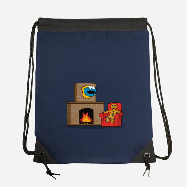 Hunted Monster-None-Drawstring-Bag-jasesa