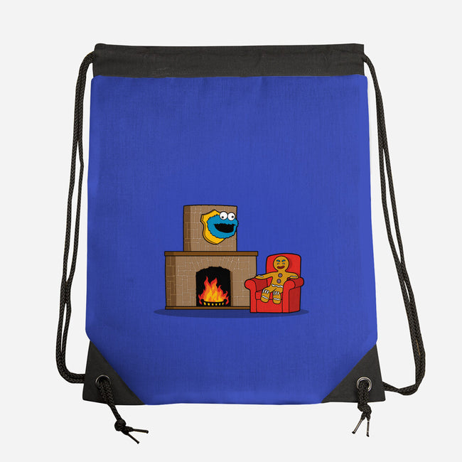 Hunted Monster-None-Drawstring-Bag-jasesa