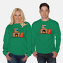 Hunted Monster-Unisex-Crew Neck-Sweatshirt-jasesa