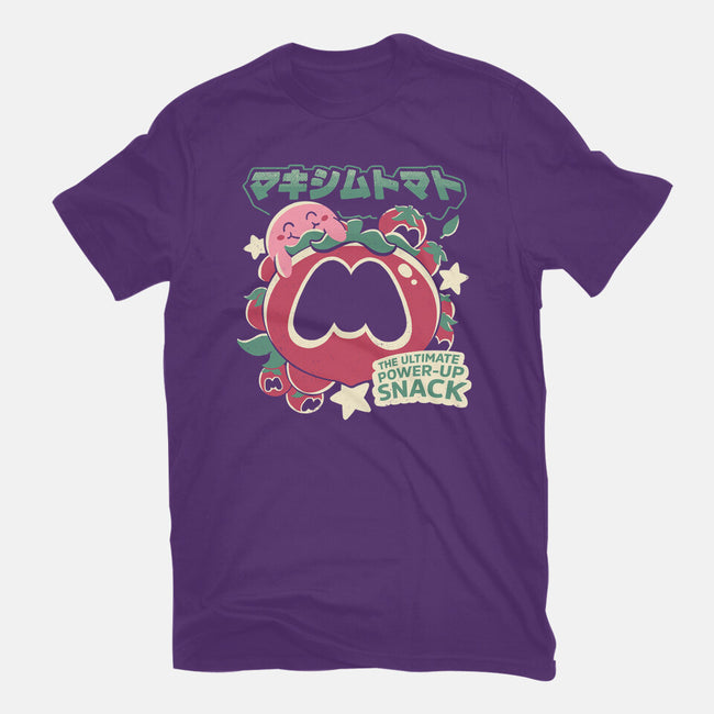 Power Snack-Womens-Fitted-Tee-estudiofitas