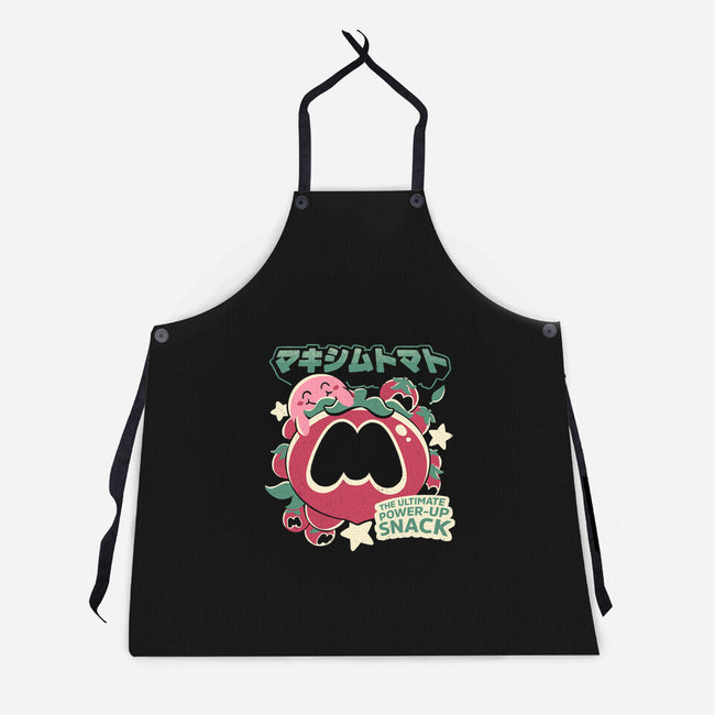 Power Snack-Unisex-Kitchen-Apron-estudiofitas