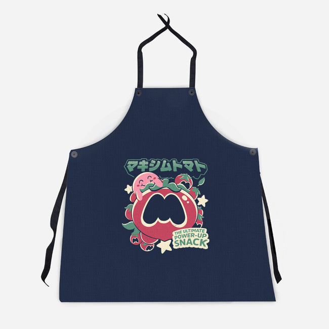 Power Snack-Unisex-Kitchen-Apron-estudiofitas