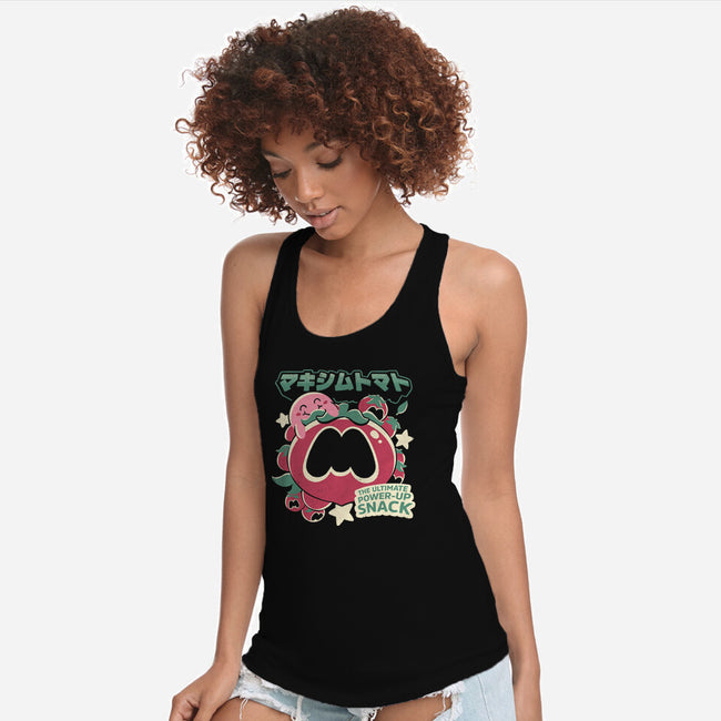 Power Snack-Womens-Racerback-Tank-estudiofitas