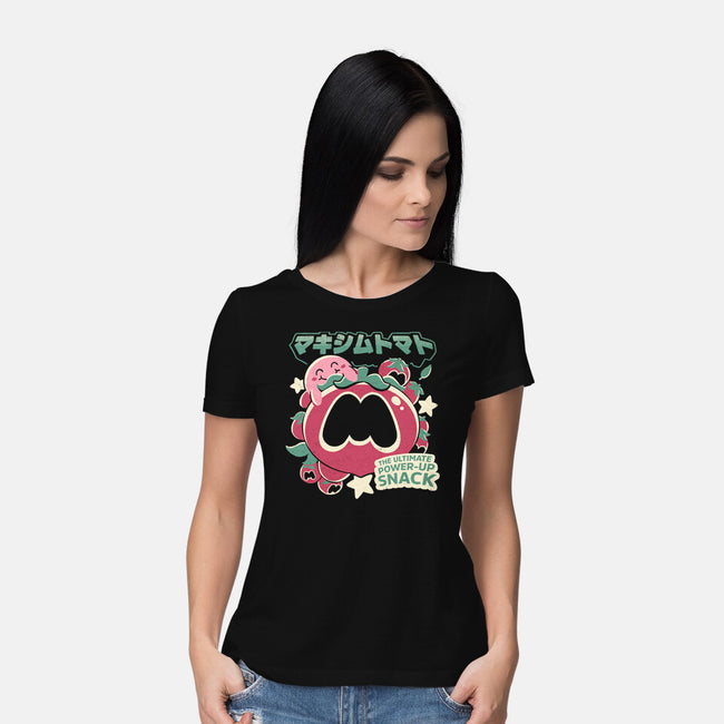 Power Snack-Womens-Basic-Tee-estudiofitas