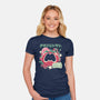 Power Snack-Womens-Fitted-Tee-estudiofitas