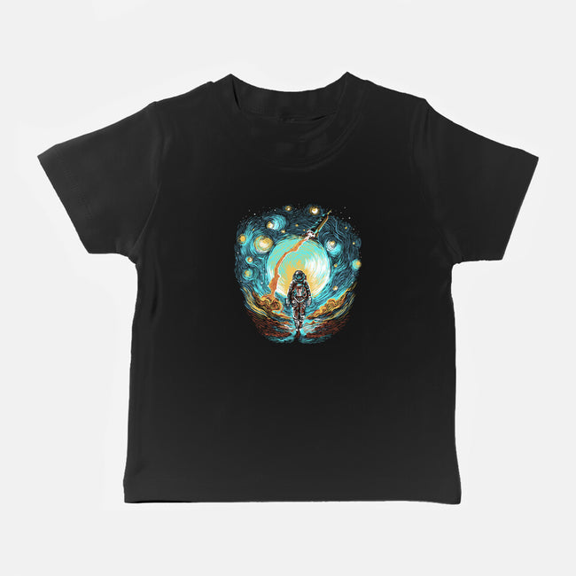 Starry Walk-Baby-Basic-Tee-zascanauta
